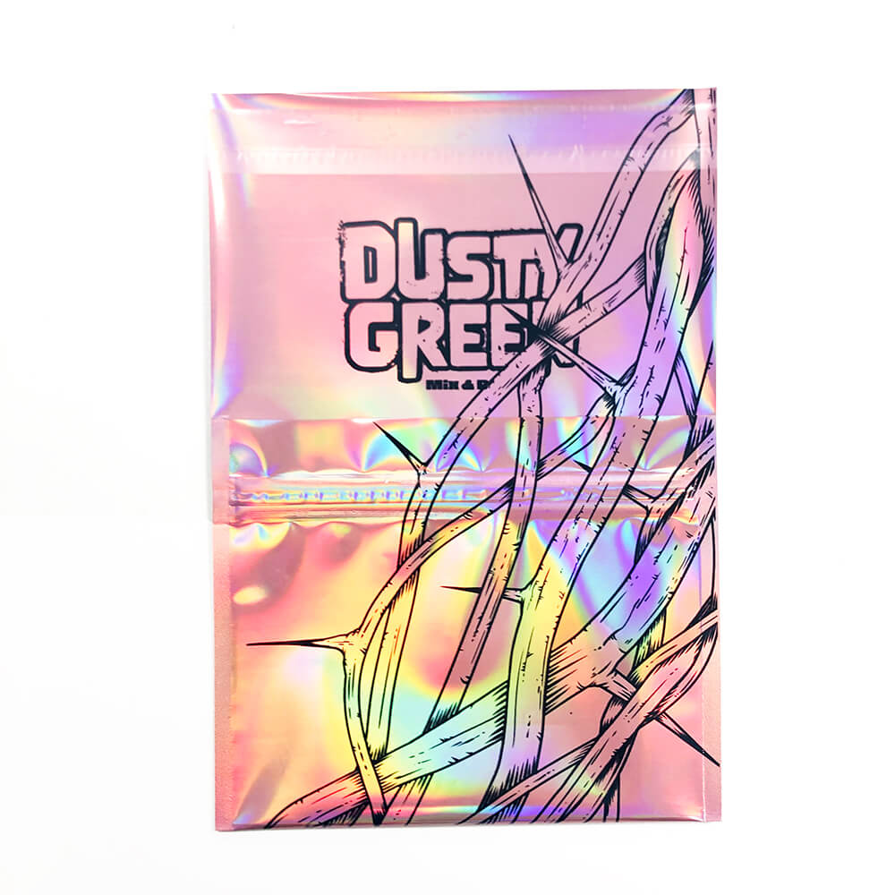 Holographic Packaging Rolling Tobacco Pouches with Sticker